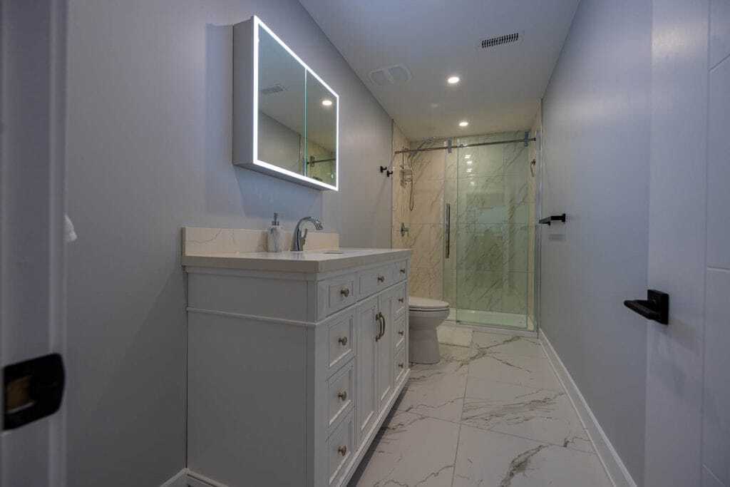 basement shower renovation ottawa