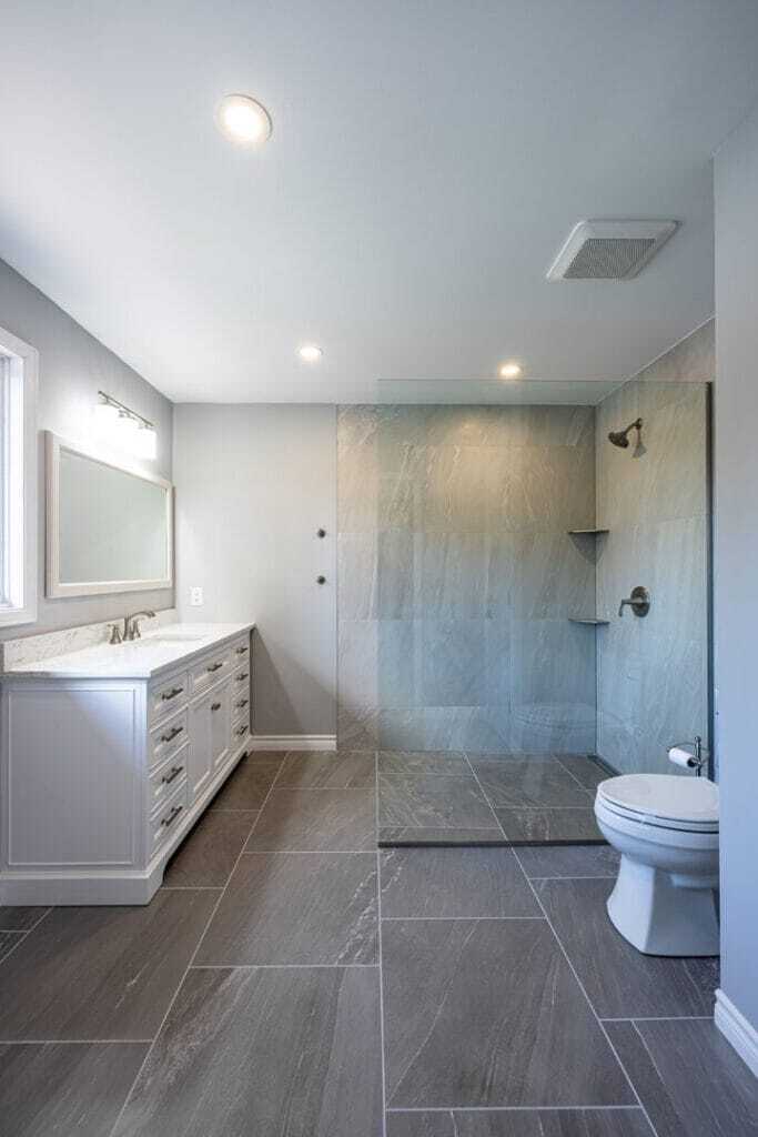 Ottawa bathroom renovation schluter