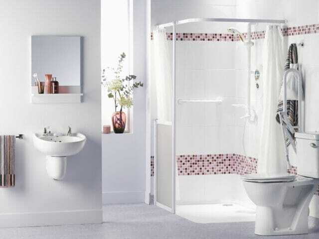 custom wheelchair accessible bathroom