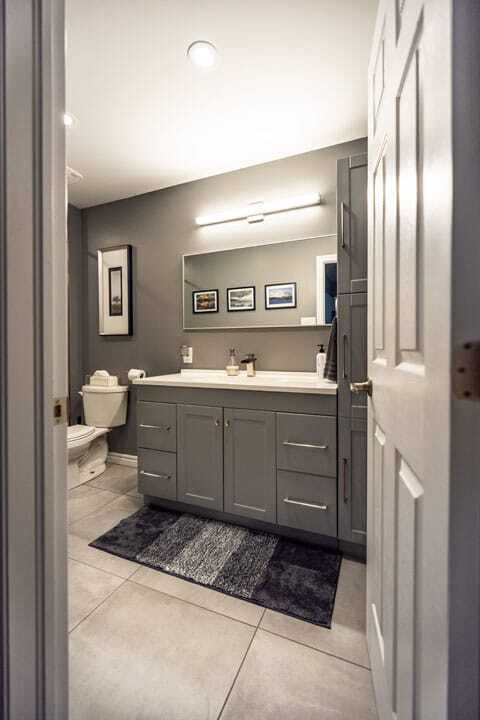 Nepean bath depot vanity with linen tower