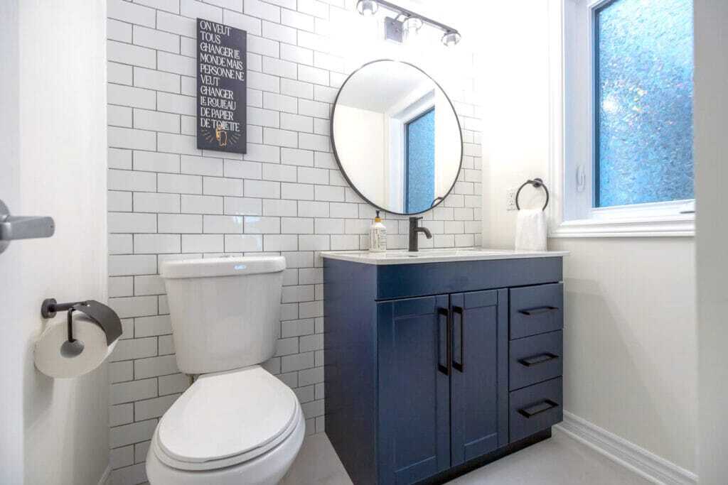 Powder Room Renovation & Design
