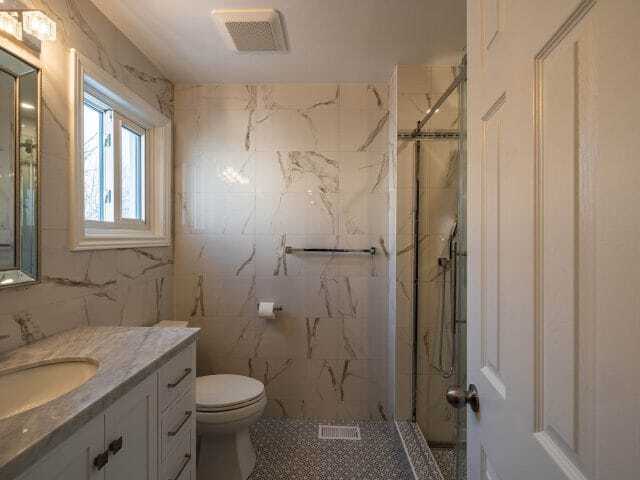 3-piece Bathroom with Custom Schluter Shower