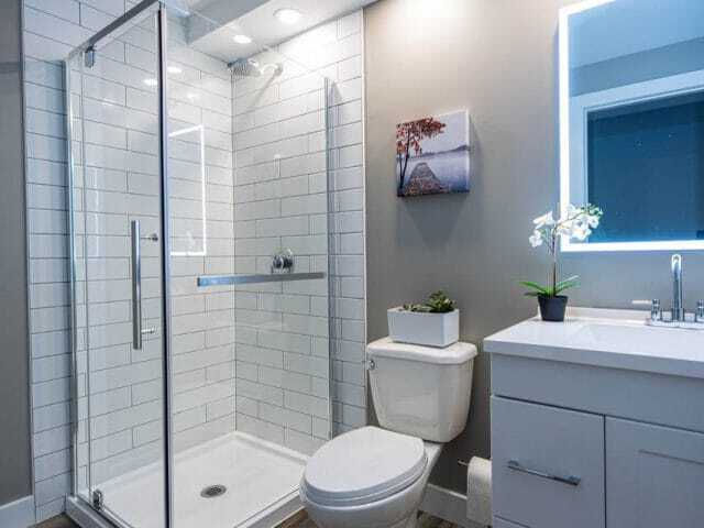 white vanity vinyl click flooring