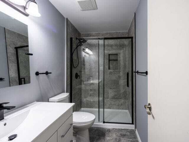 Bathroom Renovation shower conversion