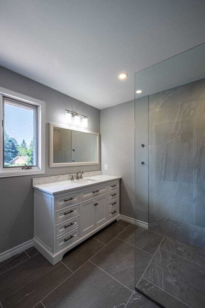 bathroom renovation schluter barrie