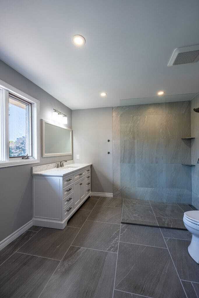 Ottawa bathroom renovation schluter