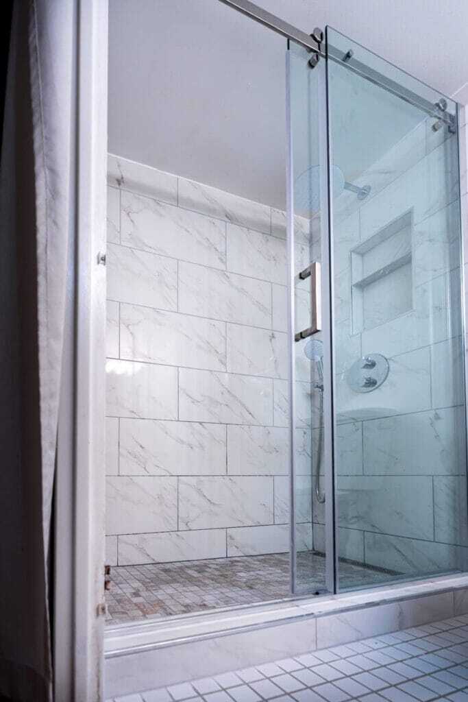 custom tiled shower in ottawa