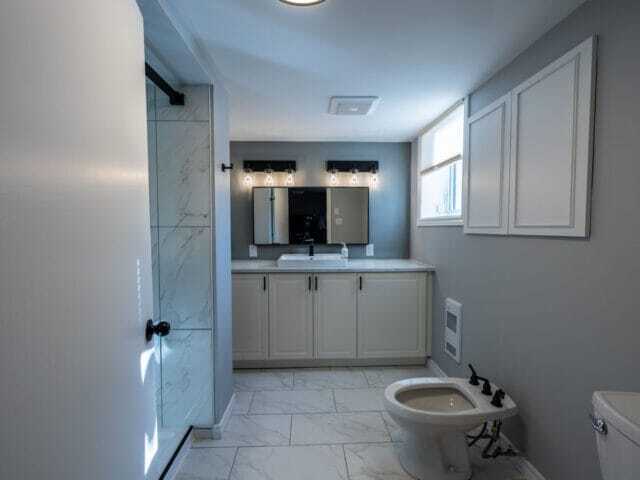 Nepean basement bathroom renovation