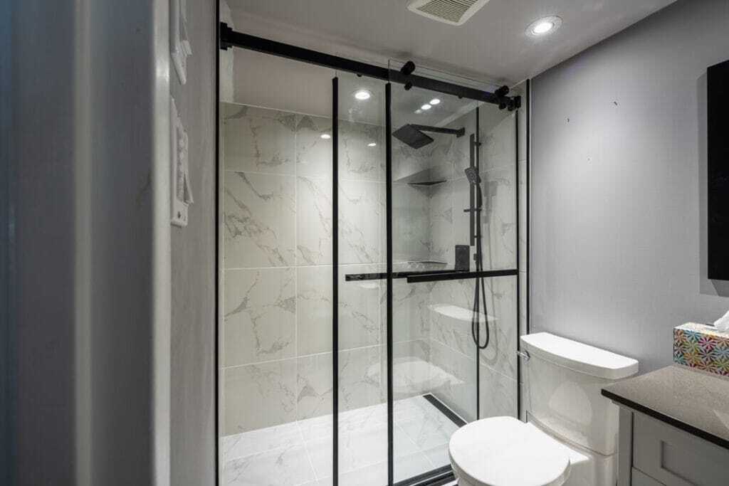condo walk-in accessible shower