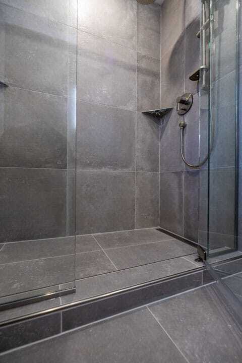 Custom shower for easy access