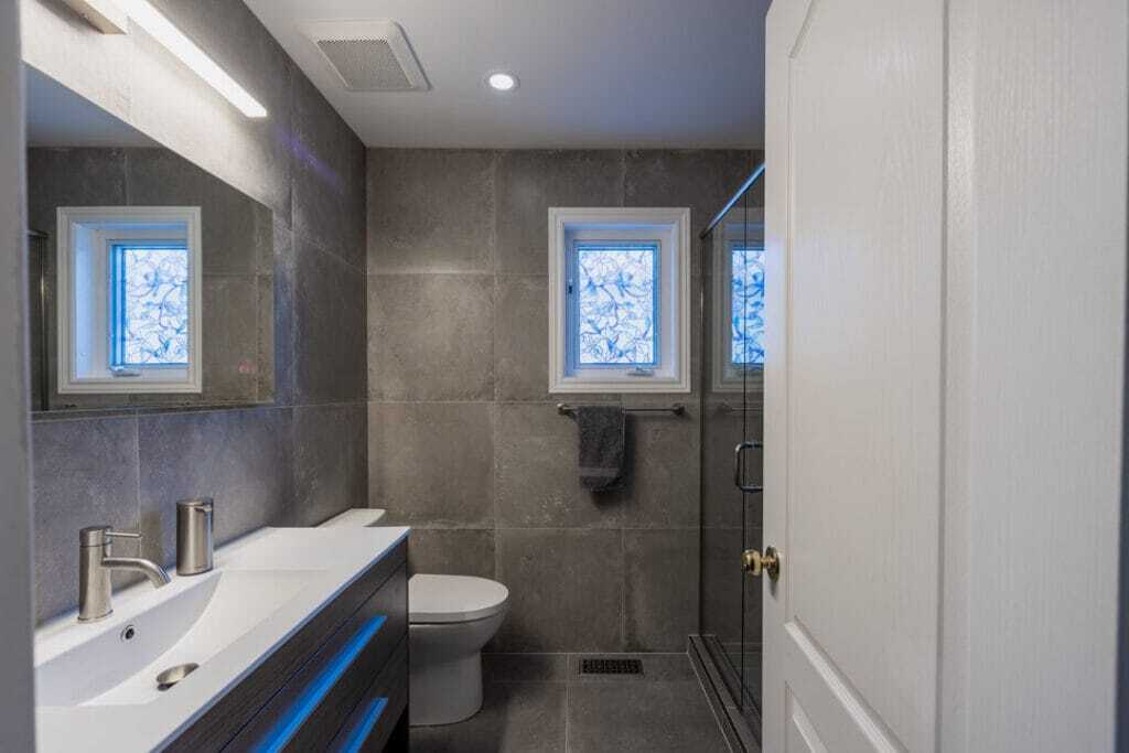 custom tile floor walls