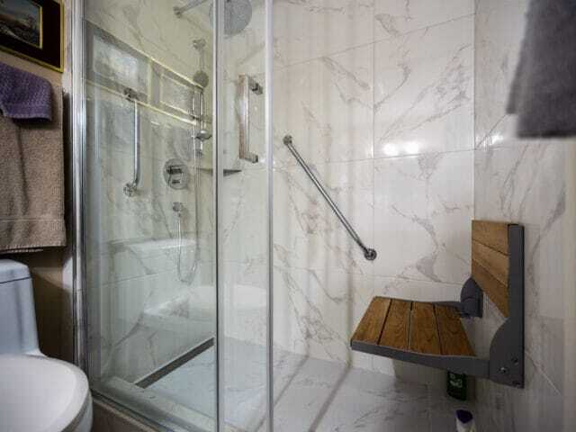 condo tub to schluter shower conversion