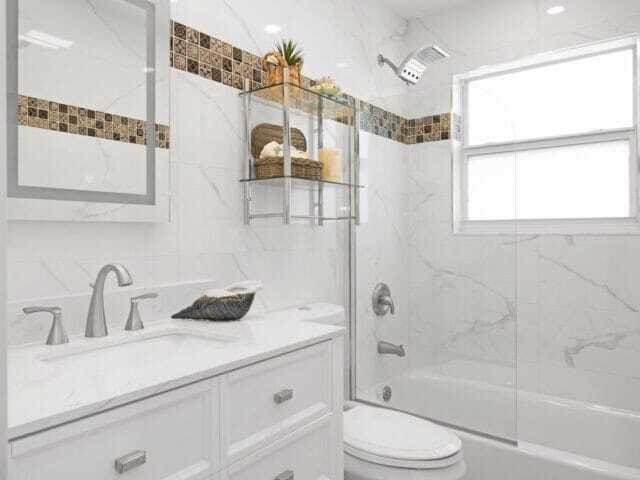 modern bathroom renovation